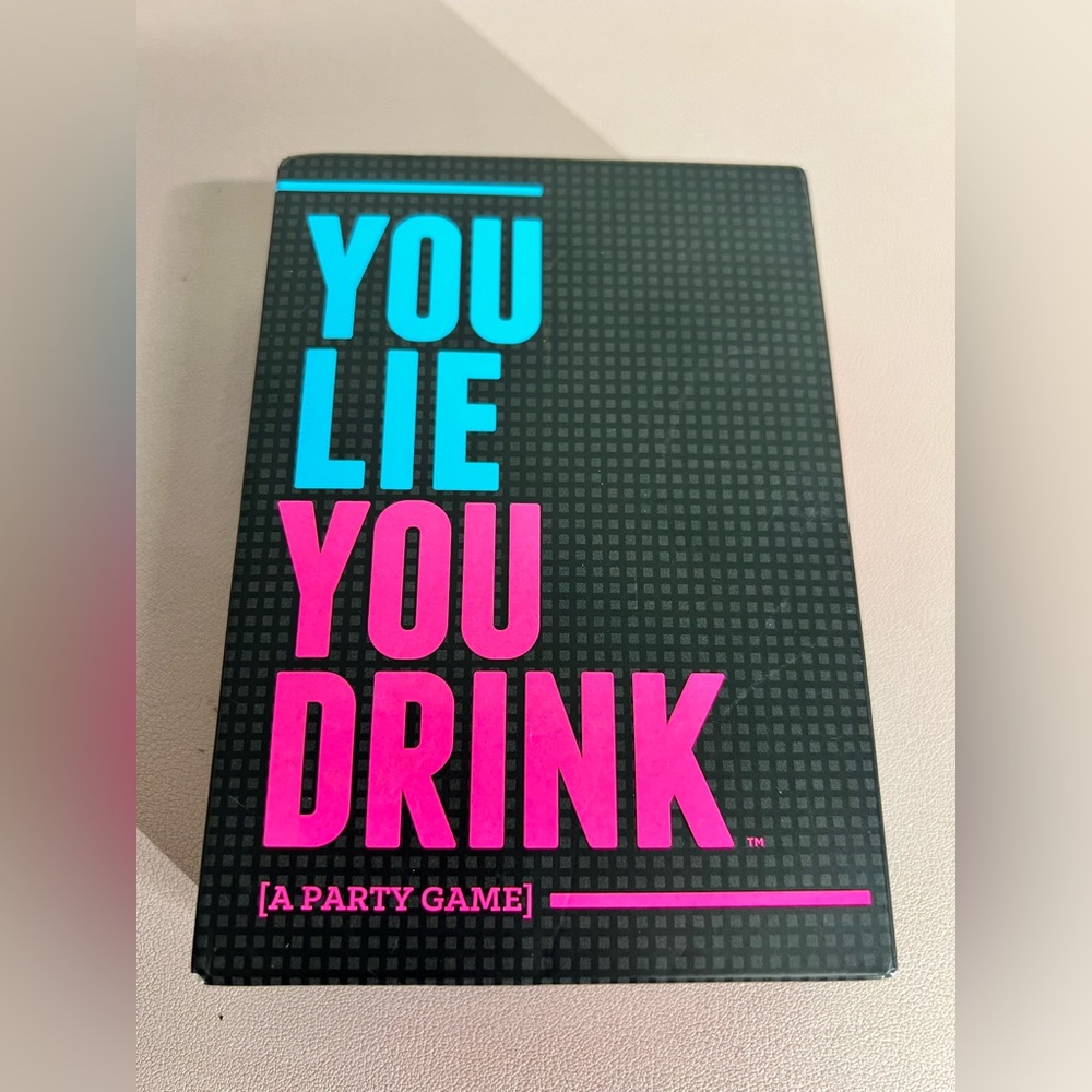 You Lie You Drink Party Game by‎ DSS Games - Complete!